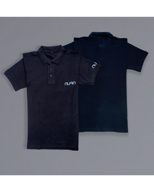 Black Premium Polo Pure Cotton T-Shirt